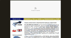 Desktop Screenshot of bp-trans.com.pl